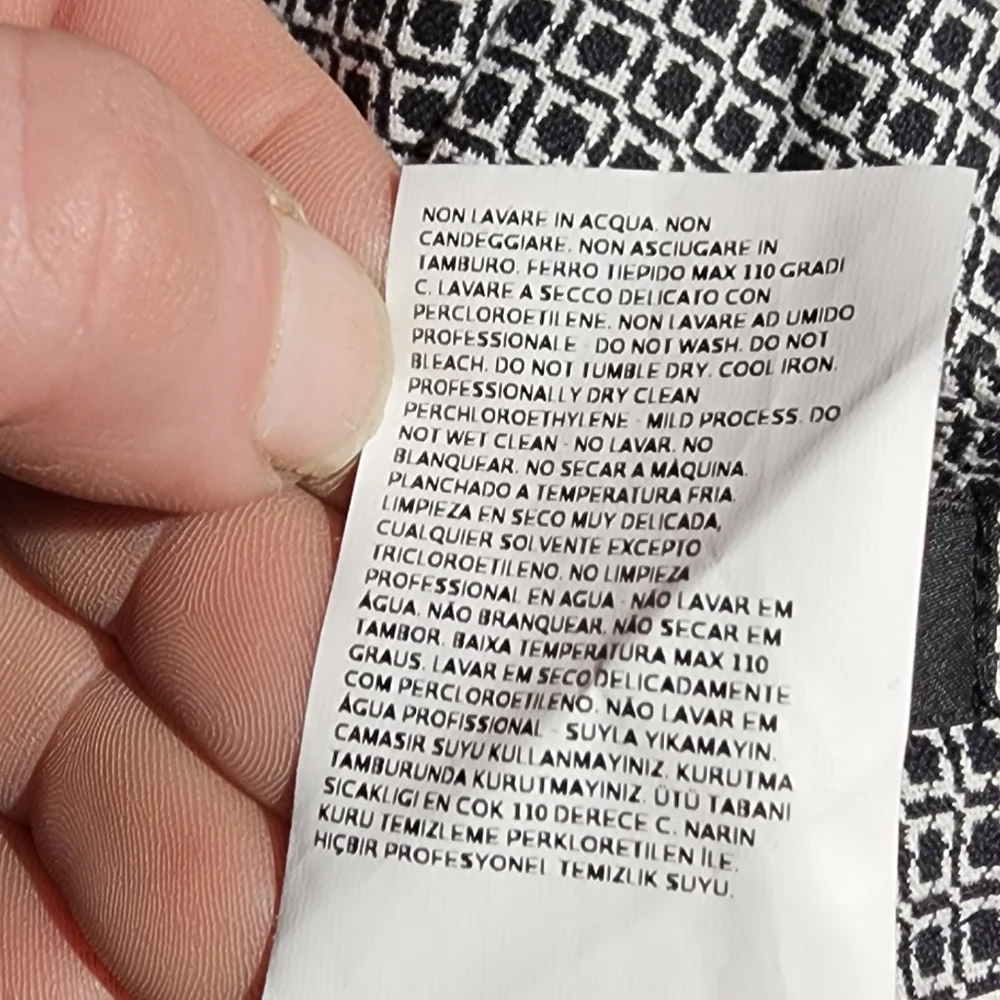 MAXMARA WEEKEND Capri Flare FITW19 Stretch, Size 8 - Picture 5 of 9